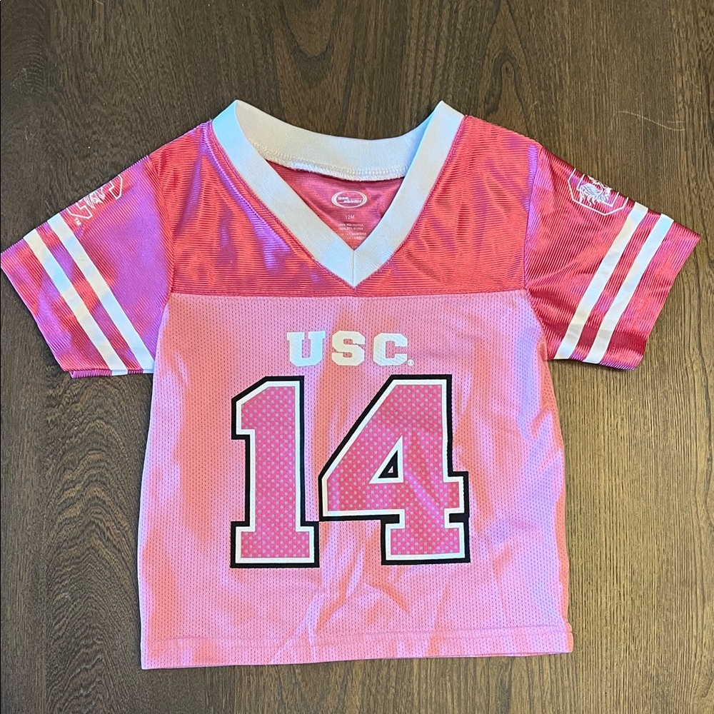 USC Kids Pink Sports Jersey